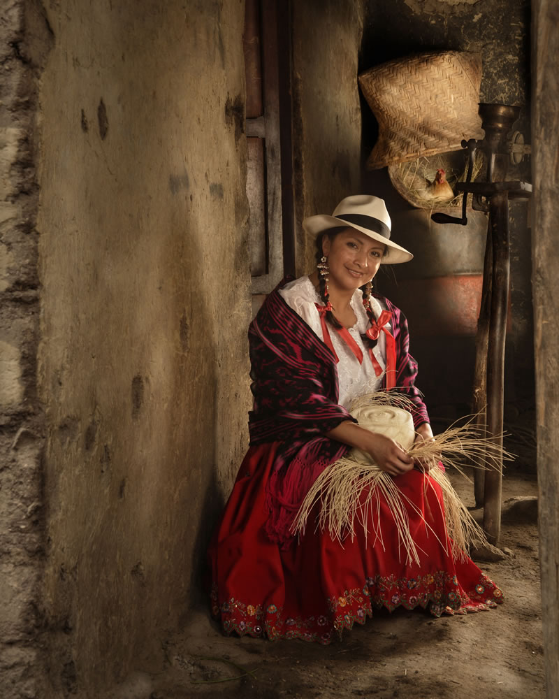 El tejido del Panama Hat